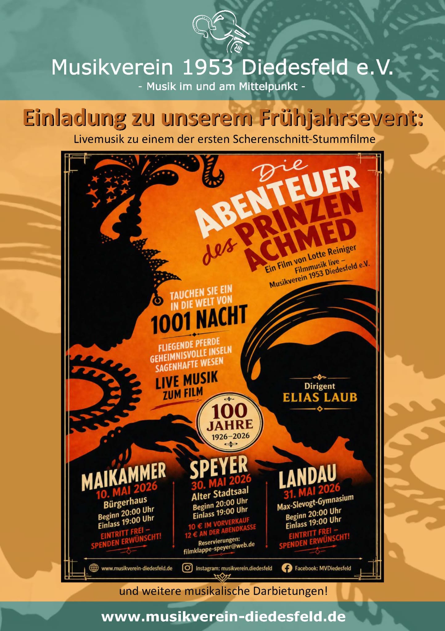 Konzertplakat 2026
